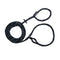 Harness Lead Black Reflective ML - Poudre Pet & Feed Supply